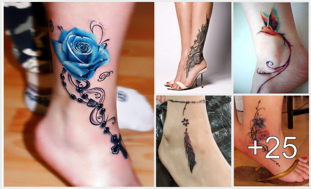 Ideas Lindas de Tatuajes en el Tobillo