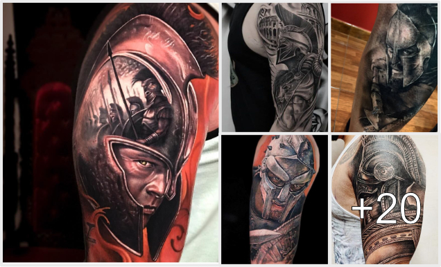 Sorprendentes tatuajes de Gladiadores y su Significado Sorprendentes tatuajes de Gladiadores y su Significado