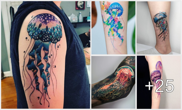 25 Fascinantes Diseños de Tatuajes de Medusas y Sus Simbolismos