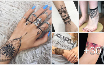 Tatuajes estilo pulsera para mujeres